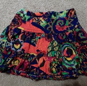 Paisley skirt with bloomers